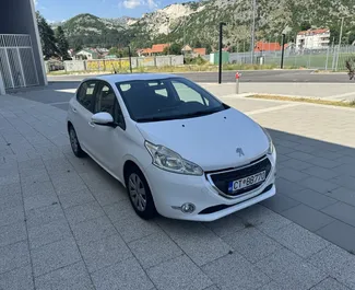 Peugeot 208 rental. Economy, Comfort Car for Renting in Montenegro ✓ Without Deposit ✓ TPL, CDW, Passengers, Theft, Abroad insurance options.