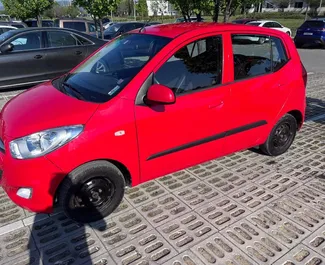 Hyundai i10 rental. Economy Car for Renting in Bulgaria ✓ Deposit of 100 EUR ✓ TPL, CDW, SCDW, FDW, Theft, Abroad, Young, No Deposit insurance options.