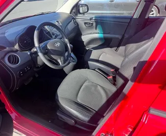 Petrol 1.2L engine of Hyundai i10 2015 for rental in Burgas.