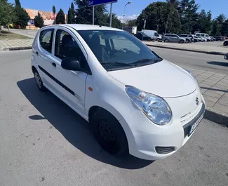 Front view of a rental Suzuki Alto in Burgas, Bulgaria ✓ Car #14575. ✓ Manual TM ✓ 0 reviews.