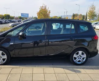 Front view of a rental Opel Zafira in Burgas, Bulgaria ✓ Car #1660. ✓ Automatic TM ✓ 1 reviews.
