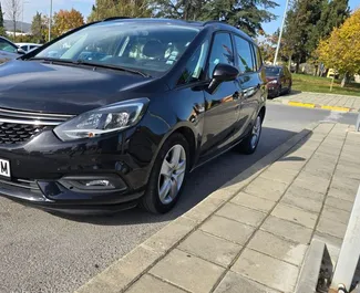 Opel Zafira rental. Comfort, Minivan Car for Renting in Bulgaria ✓ Deposit of 100 EUR ✓ TPL, CDW, SCDW, FDW, Theft, Abroad, Young, No Deposit insurance options.