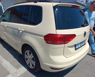 Volkswagen Touran rental. Comfort, Minivan Car for Renting in Bulgaria ✓ Deposit of 100 EUR ✓ TPL, CDW, SCDW, FDW, Theft, Abroad, Young, No Deposit insurance options.