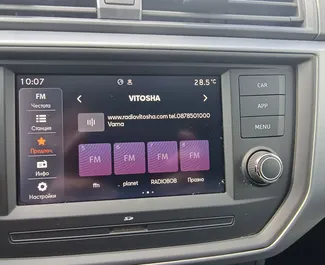 Front view of a rental SEAT Ibiza in Burgas, Bulgaria ✓ Car #1647. ✓ Automatic TM ✓ 0 reviews.