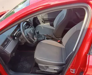 SEAT Ibiza rental. Economy, Comfort Car for Renting in Bulgaria ✓ Deposit of 100 EUR ✓ TPL, CDW, SCDW, FDW, Theft, Abroad, Young, No Deposit insurance options.