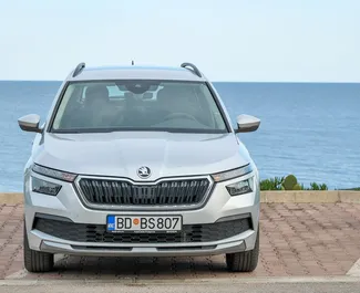 Car Hire Skoda Kamiq #15822 Automatic in Budva, equipped with 1.0L engine ➤ From Milan in Montenegro.