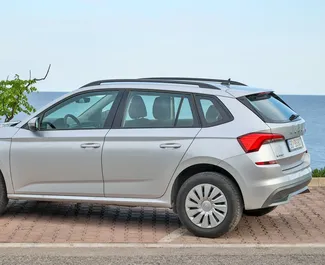 Skoda Kamiq 2024 car hire in Montenegro, featuring ✓ Petrol fuel and 100 horsepower ➤ Starting from 43 EUR per day.