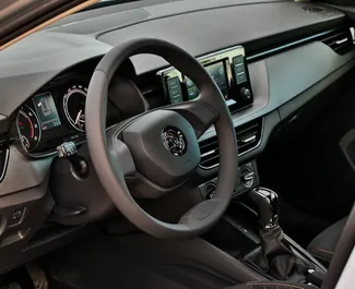 Skoda Kamiq 2024 car hire in Montenegro, featuring ✓ Petrol fuel and 100 horsepower ➤ Starting from 43 EUR per day.