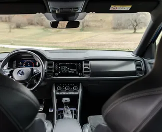 Skoda Kodiaq 2023 automobilio nuoma Juodkalnijoje, savybės ✓ Dyzelinas degalai ir 148 arklio galios ➤ Nuo 65 EUR per dieną.