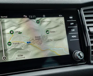 Skoda Kodiaq 2023 galimas nuomai Podgoricoje, su neribotas kilometrų apribojimu.