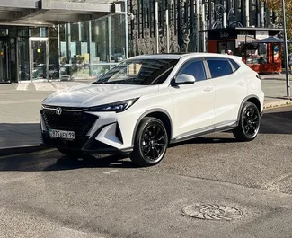 Noleggio Changan X5 Plus. Auto Economica, Comfort, SUV per il noleggio in Kazakistan ✓ Cauzione di Senza deposito ✓ Opzioni assicurative RCT, Senza deposito.