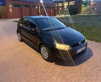 Volkswagen Polo 2016 car hire in Montenegro, featuring ✓ Diesel fuel and 90 horsepower ➤ Starting from 28 EUR per day.