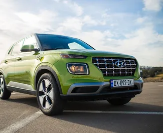 Nomas automašīnas priekšskats Hyundai Venue Tbilisi, Gruzija ✓ Automašīna #16282. ✓ Pārnesumu kārba Automātiskais TM ✓ Atsauksmes 0.