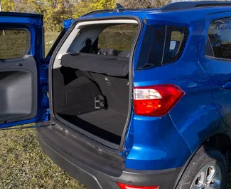 Ford Eco Sport noma. Ekonomiskā, Komforta, Krossovers automašīna nomai Gruzijā ✓ Depozīts 270 GEL ✓ Apdrošināšanas iespējas: TPL, CDW, SCDW, FDW, Pasažieri, Krāpšana.